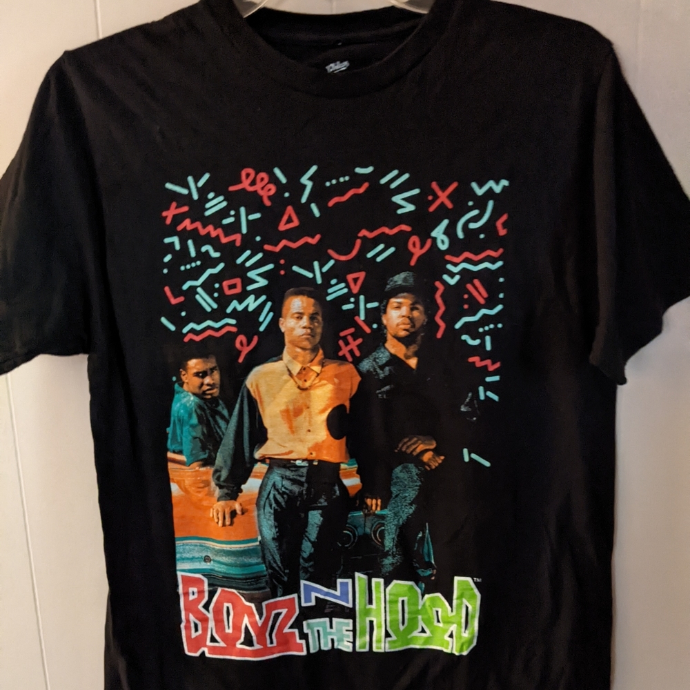 Philcos Boyz N The Hood Short Sleeve Black T Shirt Size Medium Black